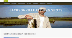 Desktop Screenshot of fishingjacksonville.net